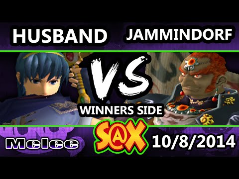 S@X - Husband (Marth) Vs. Jammindorf (Peach, Ganon) SSBM Singles Bracket - Melee