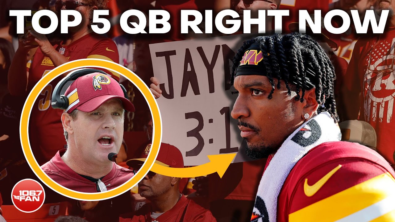 Jay Gruden Can't Believe How Good Jayden Daniels Is Already | Grant & Danny