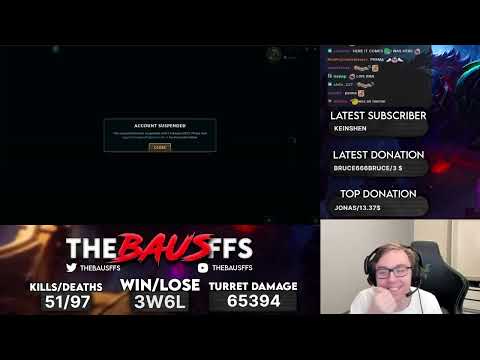 TheBausFfs gets 14 days BAN