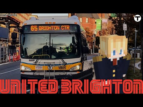 United Brighton | Yoshi's Ride Series {S11-E06} - Riding the 65 🚌 - {MBTA}
