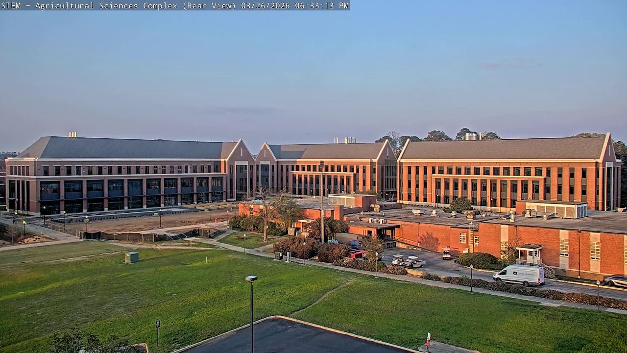 STEM + Agricultural Sciences Complex (Rear View)