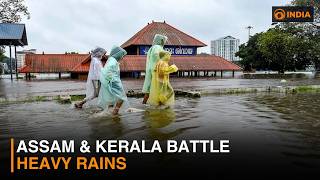 India Flood Update: Assam & Kerala Battle Heavy Rains | Floods in J&K, Chhattisgarh | IMD Alert