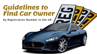 How To Find A Car Owner By Registration Number to Buy a Used Car?