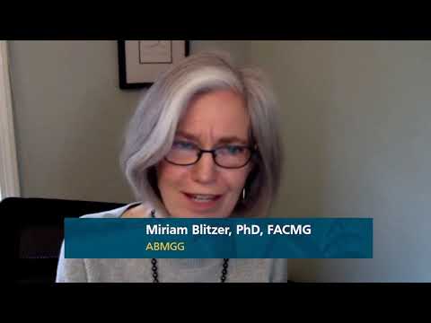 Careers in Genetics: Miriam G. Blitzer, PhD, FACMG