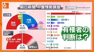 中盤情勢調査では与党が300議席以上を得る見通し　裏金議員の当落にも注目　政治アナリスト解説