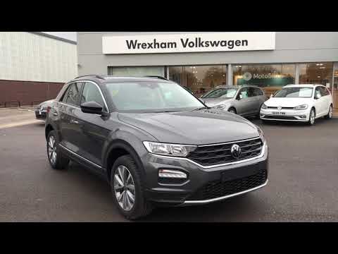 Volkswagen T-ROC 1.5TSI EVO Design DSG Indium Grey New Car | Wrexham Volkswagen
