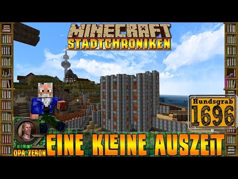 MINECRAFT Stadtchroniken [#1696] Eine kleine Auszeit  [HD+ Deutsch]