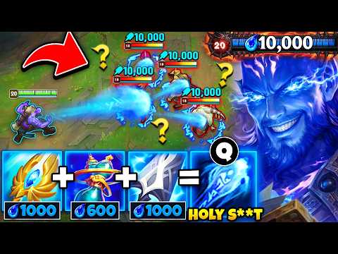 Ryze but I stack 10,000 Mana and my spells become nuclear (THIS IS BEYOND BROKEN)