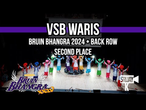 [2nd Place] Virginia School of Bhangra - Waris | Bruin Bhangra 2024 [Back Row]
