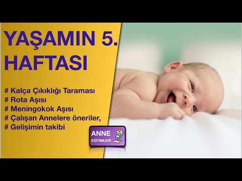 5th WEEK OF LIFE (Hip Dislocation Screening Vaccines, Nutrition, Safety, Working Mothers)