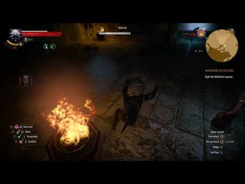The Witcher 3 Wild Hunt - Geralt & Keira vs Wild Hunt warrior Nithral Part 2 (final)