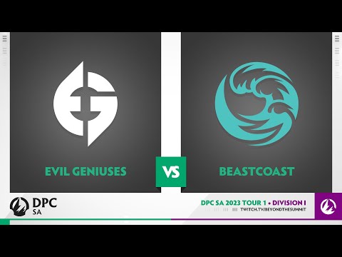 Evil Geniuses vs beastcoast Game 2 - 2023 DPC SA Div 1 Tour 1 w/ Math & Sherlock