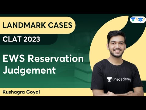 EWS Reservation Judgement | Landmark Cases | Kushagra Goyal