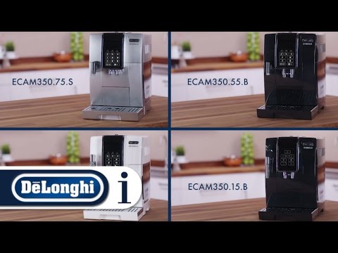 Kavos aparatas espresso DeLonghi Dinamica ECAM 350.35.SB (1450W, sidabrinis color) video