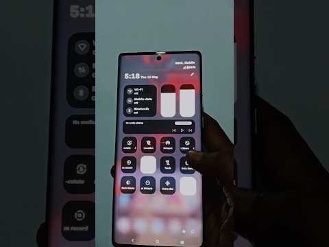How to Change the Control Centre in Motorola Phone | Moto Edge 50 Fusion Control Centre Change |