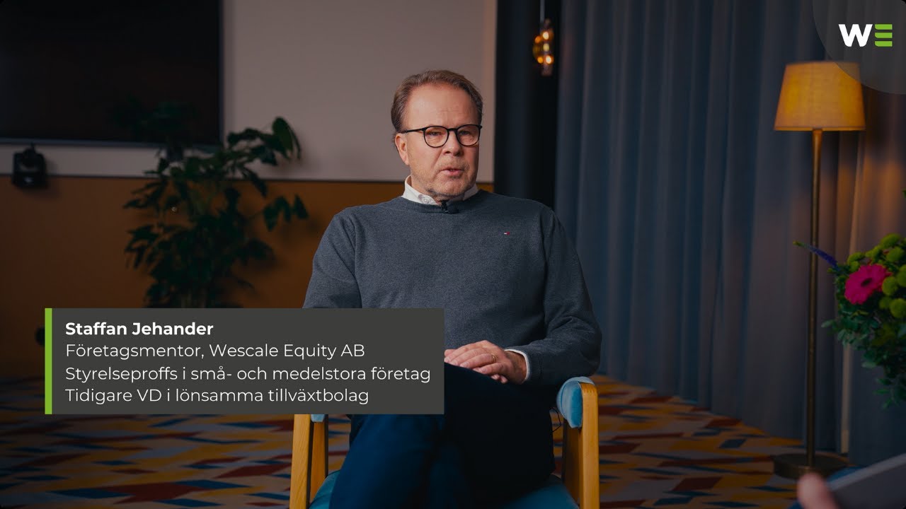Staffan Jehander | Utveckla bolag från 0 till 500 miljoner kronor