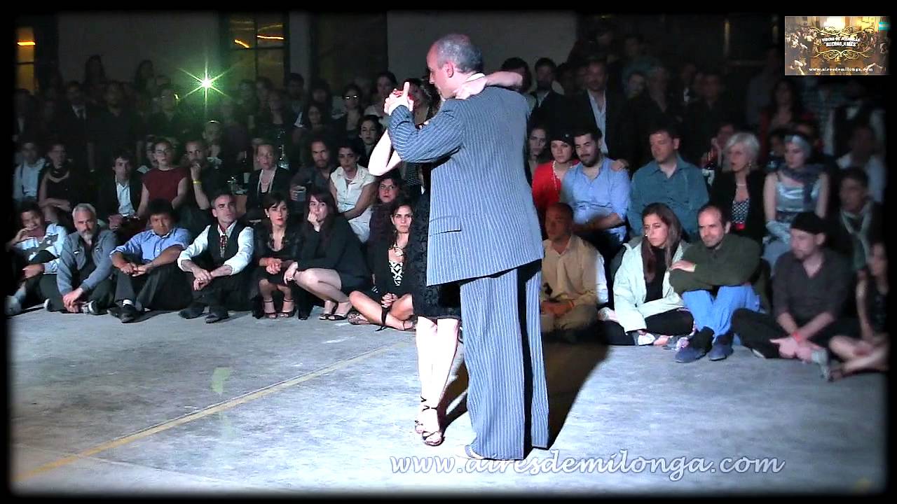 Horacio Godoy y Eladia Córdoba en ETI Rosario. Tango