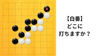 【9路】囲碁クエスト七段の実況｜相手を惑わす一手？