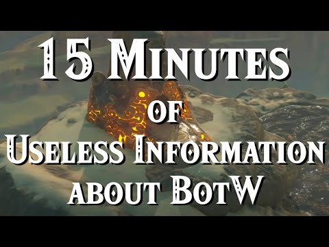 15 Minutes of Useless Information about BotW