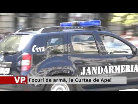 Focuri de armă, la Curtea de Apel Ploiești