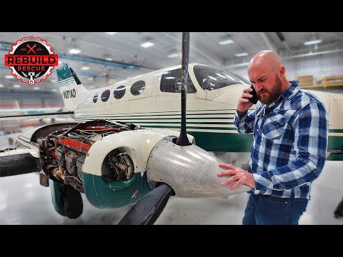 He's Trying To STEAL Our FREE Abandoned Airplane ! Ep3