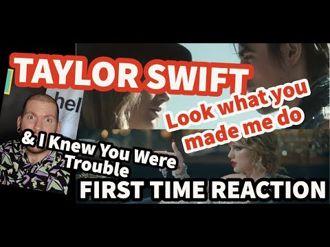 REACTION - Taylor Swift ! - Look What You Made Me Do - I Knew You Were Trouble music video react!