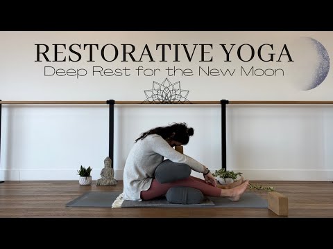 New Moon Restorative Yoga | 25 Minutes for Deep Rest