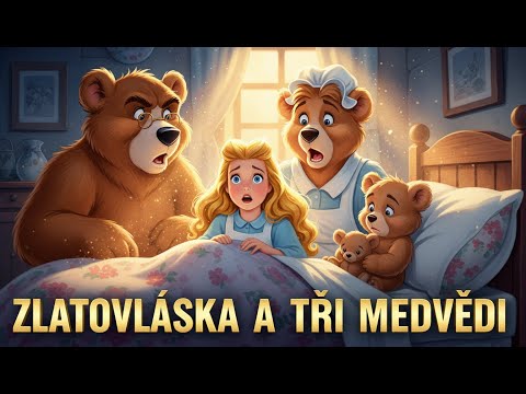 🐻 Zlatovláska a tři medvědi: Celá audio pohádka (Disney Styl ) 🥣