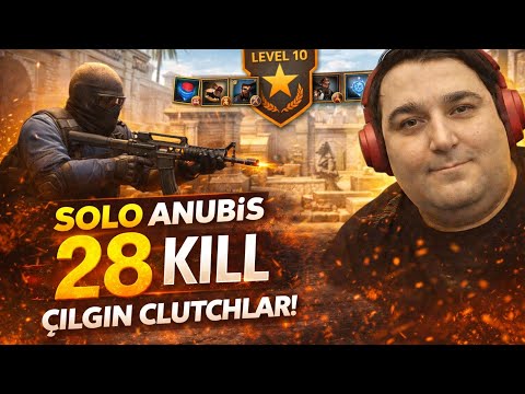 28 KILLS IN SOLO ANUBIS! | CLUTCH SHOW IN THE LEVEL 10 LOBBY