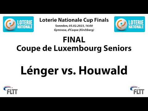 Final Coupe de Luxembourg Seniors 2022/2023: Lénger - Houwald (T2)