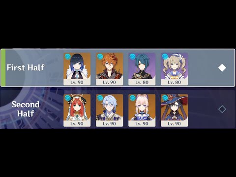 3.6 Spiral Abyss, Hydro Supremacy 💦 - (Floor 12, 9★)