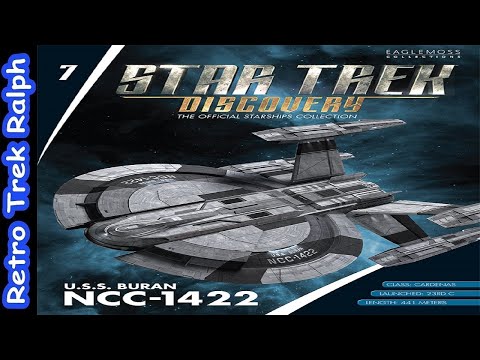 Star Trek Discovery: Issue 7: USS Buran NCC-1422. Model Review By Eaglemoss/Hero Collector.
