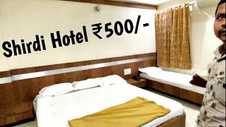Shirdi hotels near temple price list | Cheapest hotel in shirdi | budget hotels 