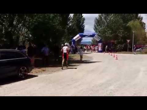 2°Triathlon Sprint di Chiusi 2014 arrivo Elisa traguardo by Motore70