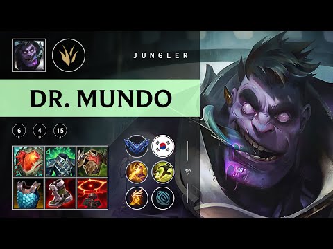 Dr. Mundo Jungle vs Lee Sin - KR Diamond Patch 25.24