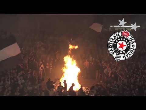 Partizan Belgrade Ultras BEST MOMENTS | Grobari Pyro & Tifo Highlights