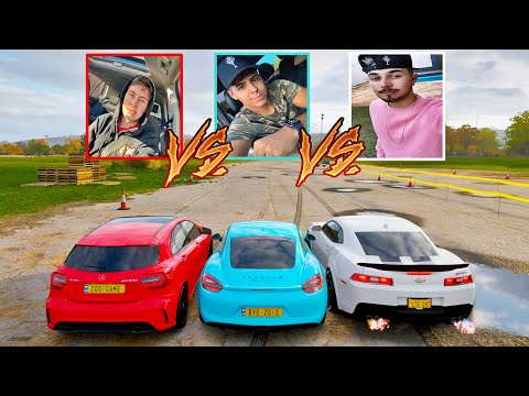Renato Garcia VS Leo Da Hornet VS Renan Fiorini - Porsche VS Camaro VS Mercedes - Forza Horizon 4