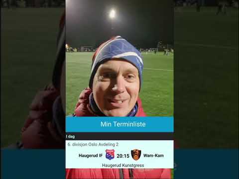 Haugerud IF - Wam-Kam 4-4 drama på Haugerud Kunstgress 17.10.2024