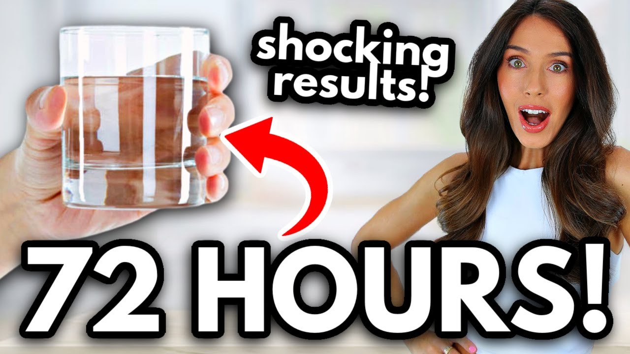 I Drank *WATER ONLY* for 72 HOURS…Shocking Results!!!