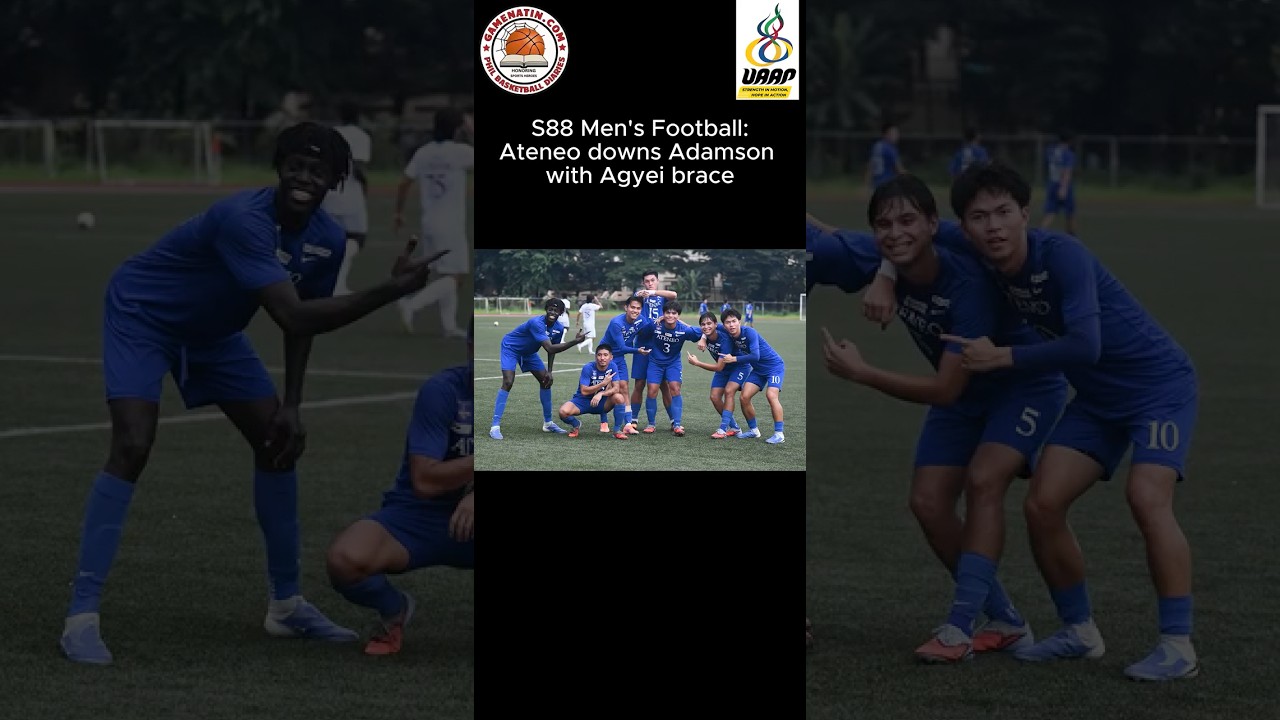 UAAP Men's Football: Ateneo crushes Adamson