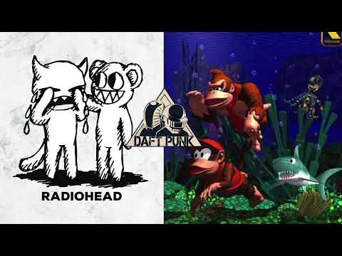 Creep x Donkey Kong x Daft Punk |(Slow Down +Reverb)