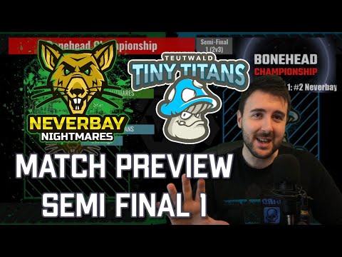 Bonehead Championship - Semi Final 1 Preview! Skaven vs Snotlings! (Tabletop Blood Bowl)