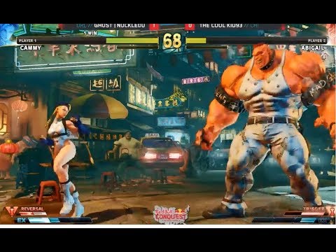 SFV Red Bull Conquest 2018 National Finals: Day 1|  The cool kid93(ABIGAIL) Vs Nuckledu(CAMMY)