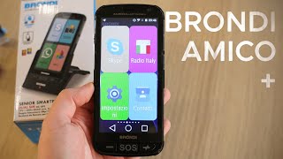 BRONDI AMICO Smartphone+: lo smartphone per gli anziani | RECENSIONE