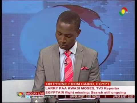 MiddayLive - Egyptair flight missing Search still ongoing -19/5/2016