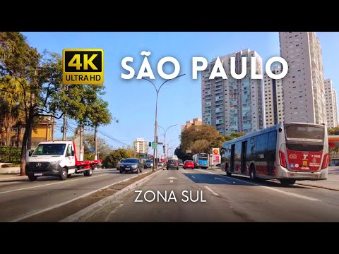 🇧🇷 Congonhas até o Shopping Interlagos, Zona Sul de São Paulo • 4K