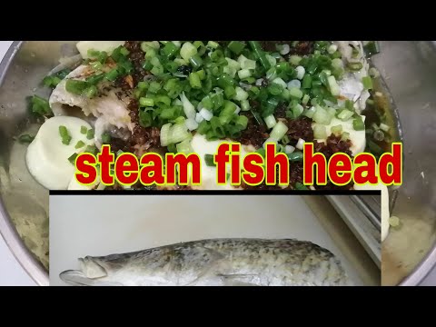 Steam fish head || Chinese Style.. gemma