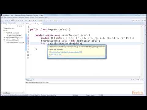 Java Data Science Solutions Analyzing Data Regression Analysis and Testing | packtpub com