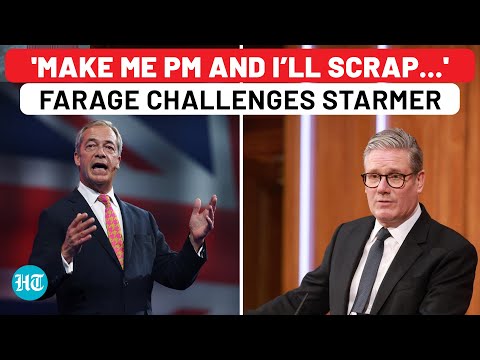 UK Showdown: Nigel Farage Breathes Fire, Threatens to Shred UK PM Starmer’s Brexit Pact If Elected