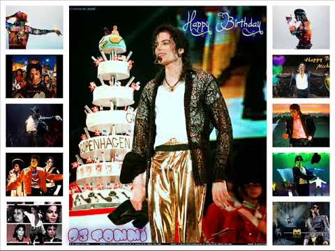 Michael Jackson -Birthday Tribute Megamix 2017